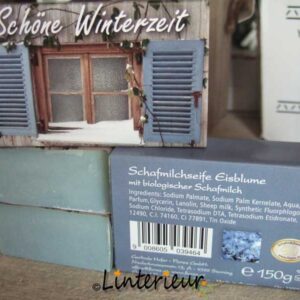 Schapenmelk zeep schöne winterzeit