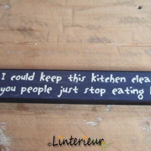 Tekstbord I could keep