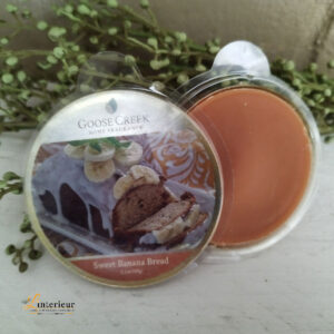 Goose creek sweet banana bread wax melts