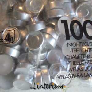 Theelichten 100 stuks 4 uur