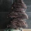 Kerstboompje van wilgenhout