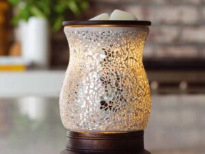 Candle Warmers elektrische geurbrander Illumination zilver