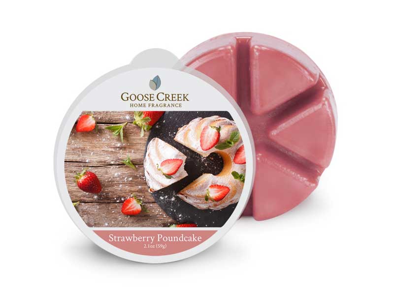 Goose Creek strawberry pound cake