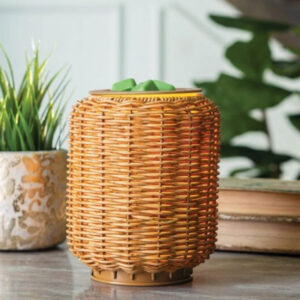 Candle warmers Edison geurbrander wicker