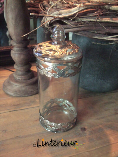 Antique look storage jar