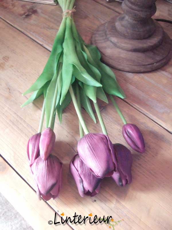 Bosje tulpen purple 44 cm