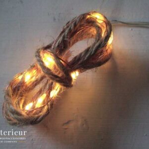 Jute led verlichting