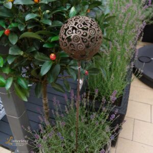 Rusty ball windlicht insteker