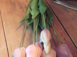 Bosje tulpen mix lila 47 cm