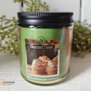 Goose creek apple cheesecake cupcake jar