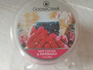 Goose creek wax melts hot cocoa en peppermint