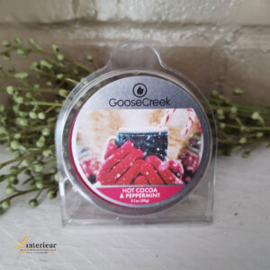 Goose creek wax melts hot cocoa en peppermint