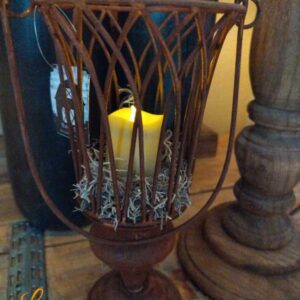 Rusty ornament met deco
