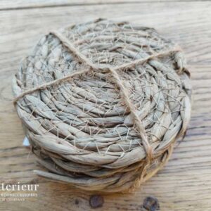 Raffia bekeronderzetters