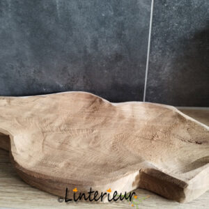 Teakhouten decoratieve plank