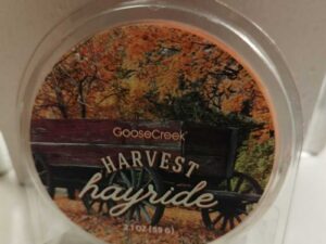 Goose creek wax melts harvest hayride