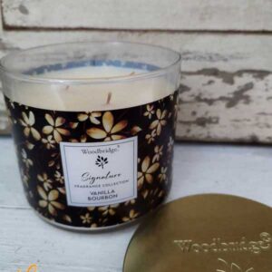 Woodbridge vanilla bourbon geurkaars