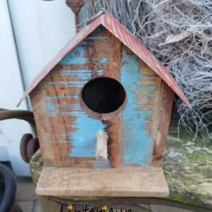 Houten vogelhuis