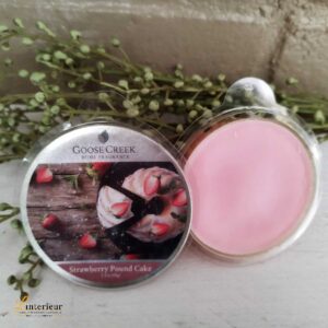 Goose creek strawberry pound cake wax melts