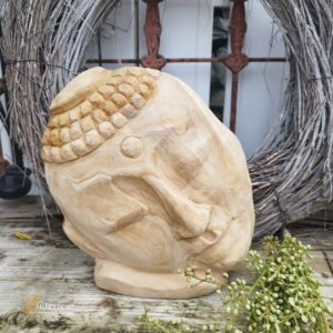 Handgesneden Houten Hoofd
