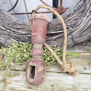 Houten klos decoratie