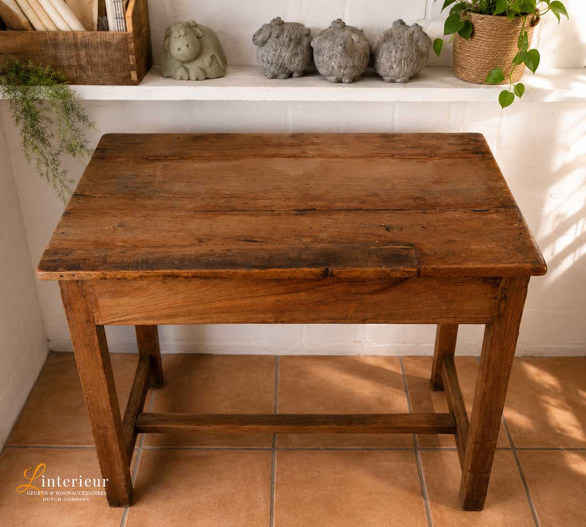 Kleine Houten Tafel