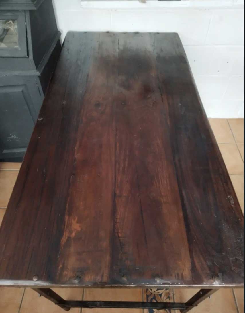 Landelijke Houten markttafel - Afbeelding 3
